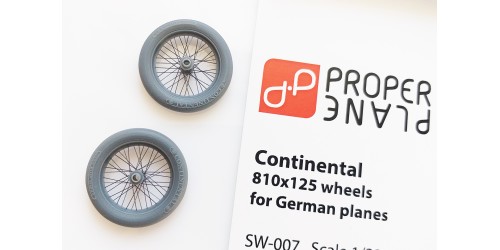 Continental 810x125 spoked wheels 1/32