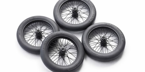 Continental 810x125 spoked wheels (SW-007) - 1/32