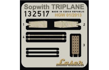 Sopwith Triplane - HGW Seatbelts 1/32