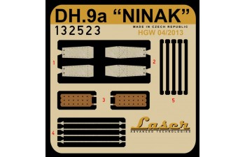 Airco DH.9a 'NINAK' - HGW Seatbelts 1/32