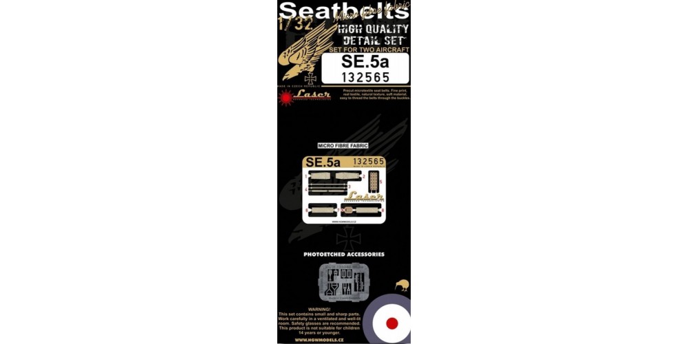 SE.5a - HGW Seatbelts 1/32