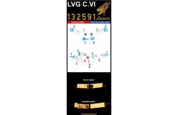LVG C.VI - HGW Seatbelts 1/32