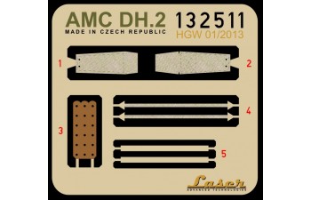 AMC DH.2 - HGW Seatbelts 1/32