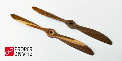 Propeller for Bristol Scout - Limited edition "pressed boss" 1/32
