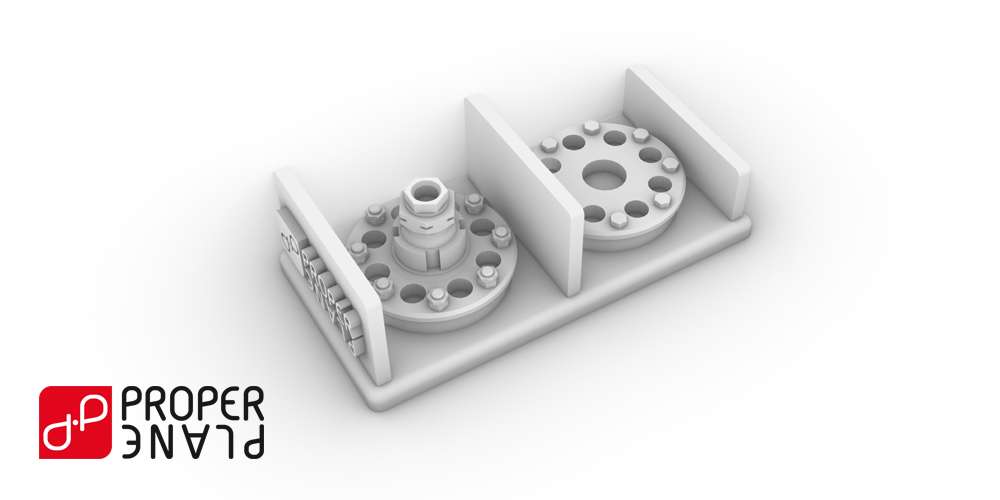 Propeller hub for British propellers (RH-011) - 1/32