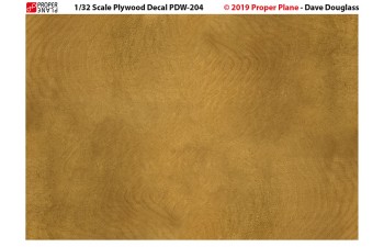 Proper Plywood Decal (Set of 4 Sheets 105x148 mm) PDW-201234