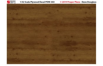 Proper Plywood Decal (Set of 4 Sheets 105x148 mm) PDW-301234