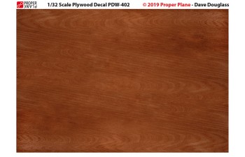 Proper Plywood Decal (Set of 4 Sheets 105x148 mm) PDW-401234