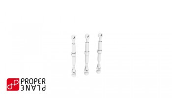Turnbuckle with spheric anchor (48 pieces set) - 1/32