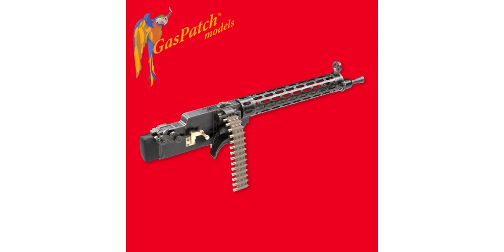 German WWI machine gun Spandau LMG 08/15 Fokker Version x2 (18-32122) - 1/32