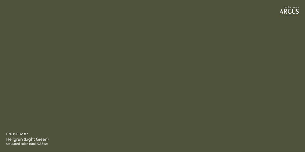 E263 RLM 82 Hellgrün (Light Green)