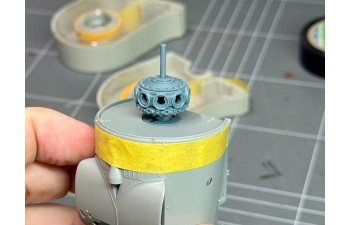 Oberursel Ur.II (110hp) rotary engine 1/24