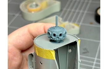 Oberursel Ur.II (110hp) rotary engine 1/24