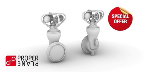 Morell Anemo-Tachometer (for German airplanes) x2 - 1/32