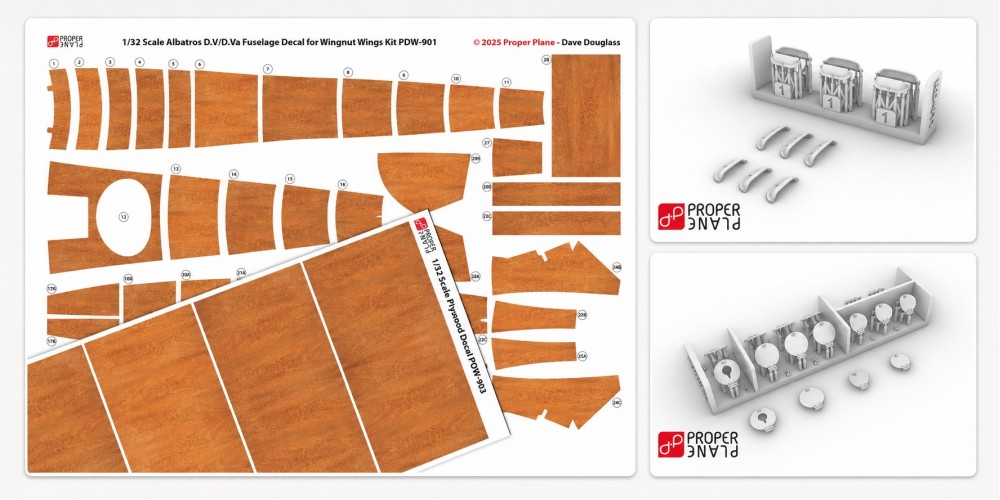 Albatros D.V/D.Va Decal & Detail Set (PDS-001) – 1/32