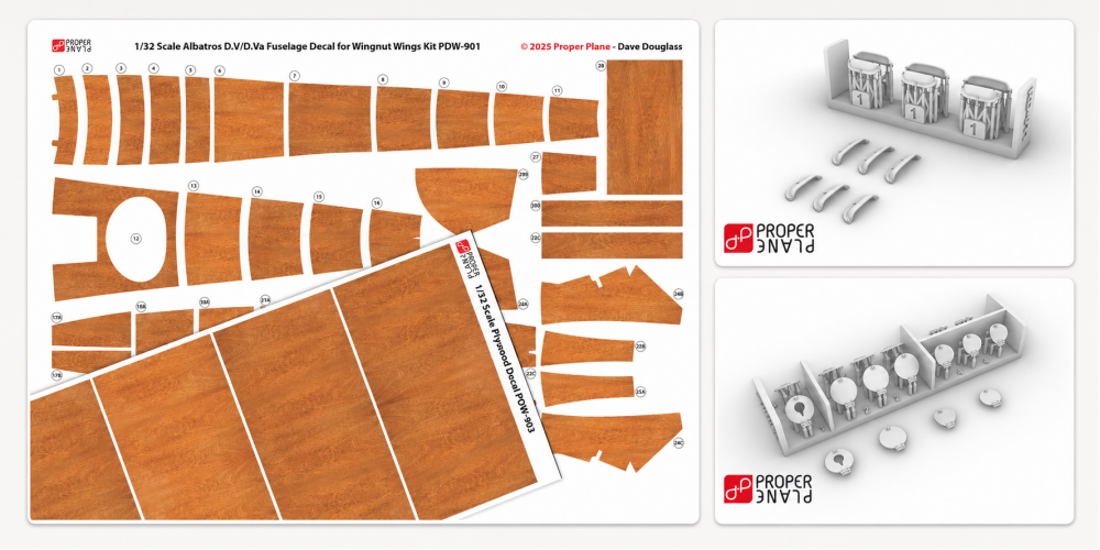 Albatros D.V Decal & Detail Set + FREE Louvers (PDS-001) – 1/32 Albatros D.V Decal & Detail Set + FREE Louvers (PDS-001) – 1/32