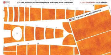 Decal for Albatros D.V PDW-6013