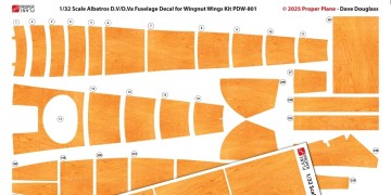 Decal for Albatros D.V PDW-8013