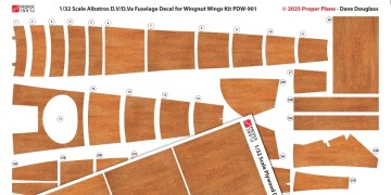 Decal for Albatros D.V PDW-9013