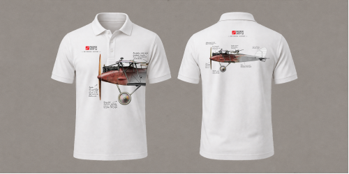 Halberstadt Cl.II Polo Shirt – Restoring History Collection