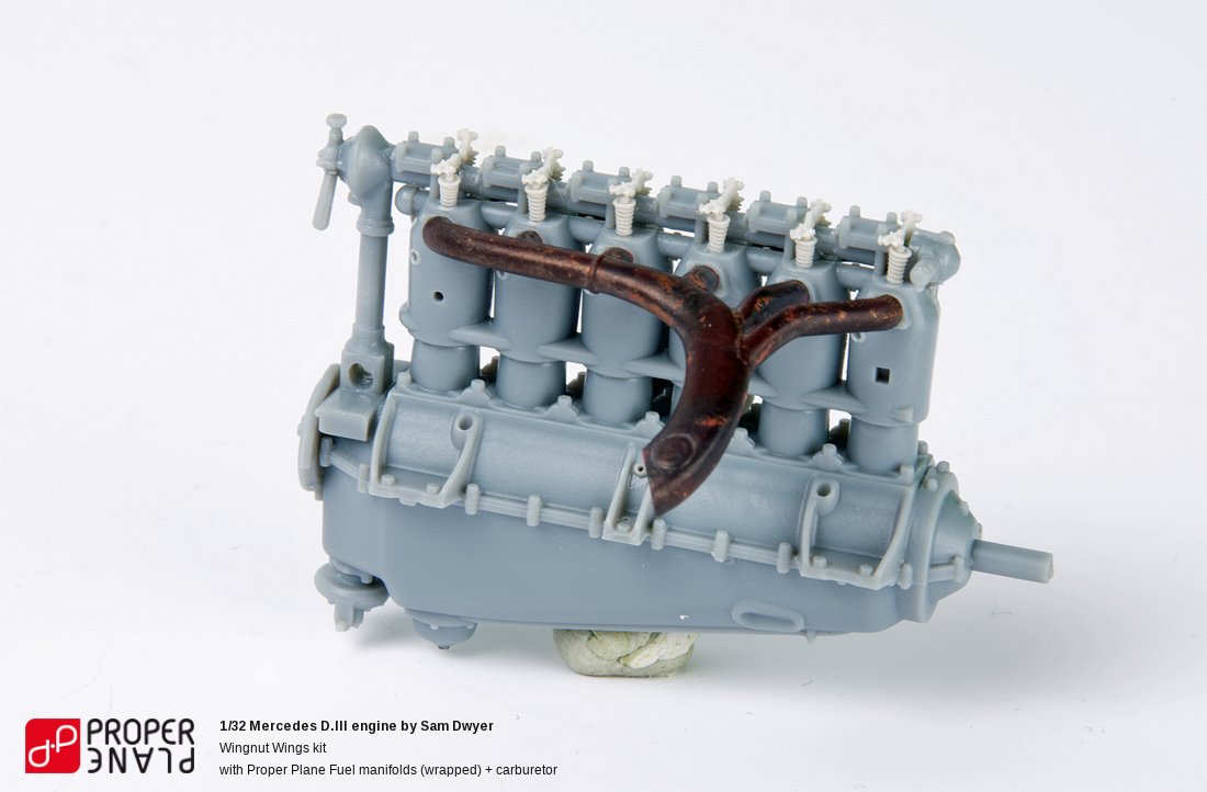 Mercedes D.III engine by Sam Dwyer