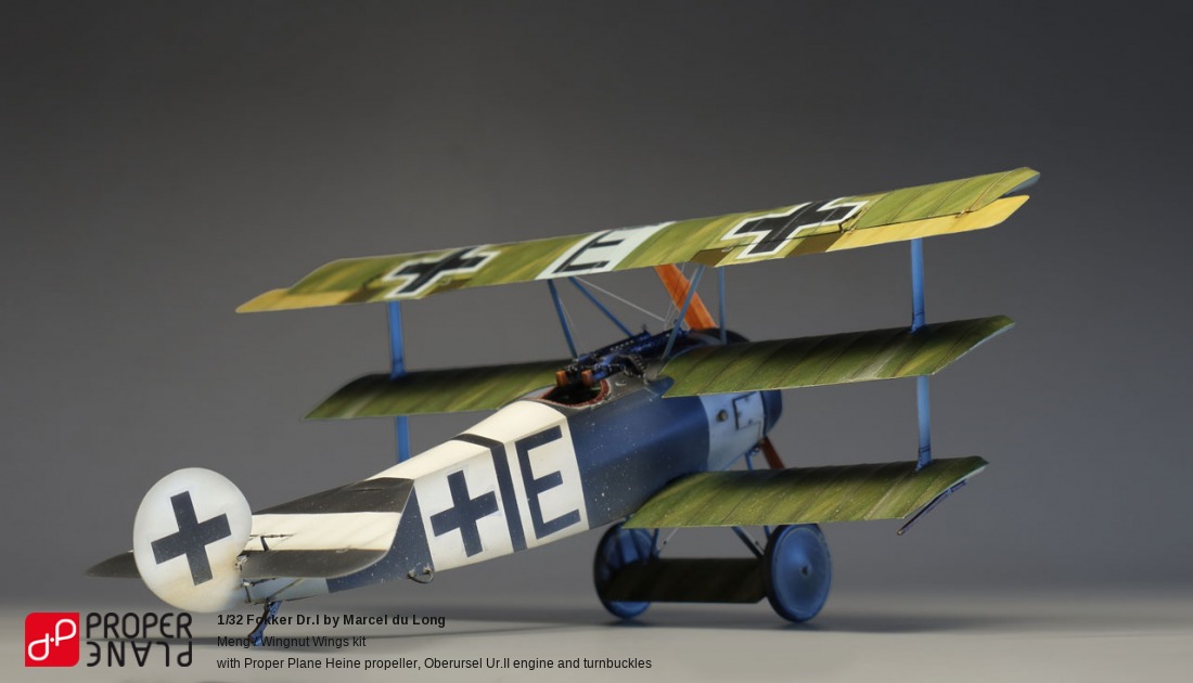 Fokker Dr.I by Marcel du Long