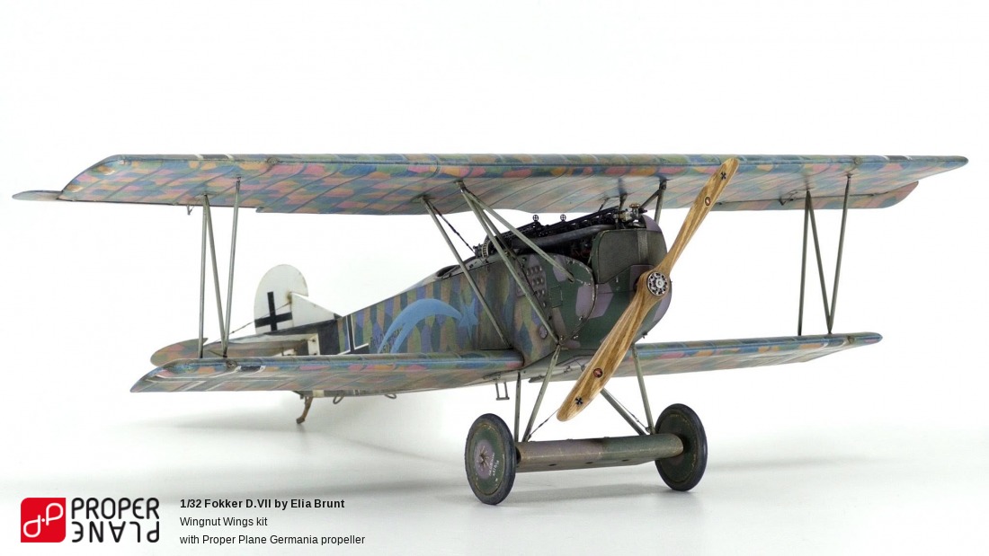 Fokker D.VII by Elia Brunt