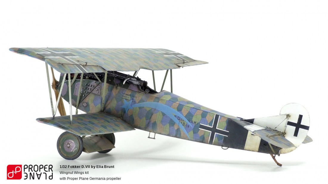 Fokker D.VII by Elia Brunt
