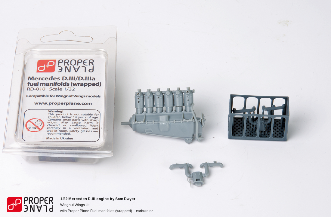 Mercedes D.III engine by Sam Dwyer
