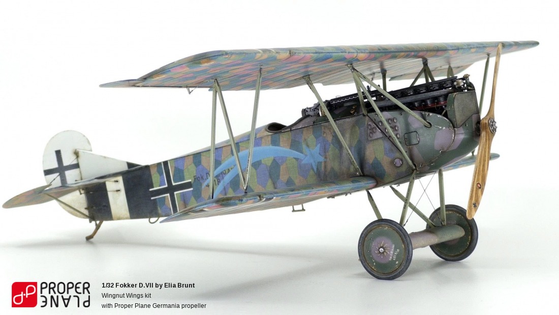 Fokker D.VII by Elia Brunt