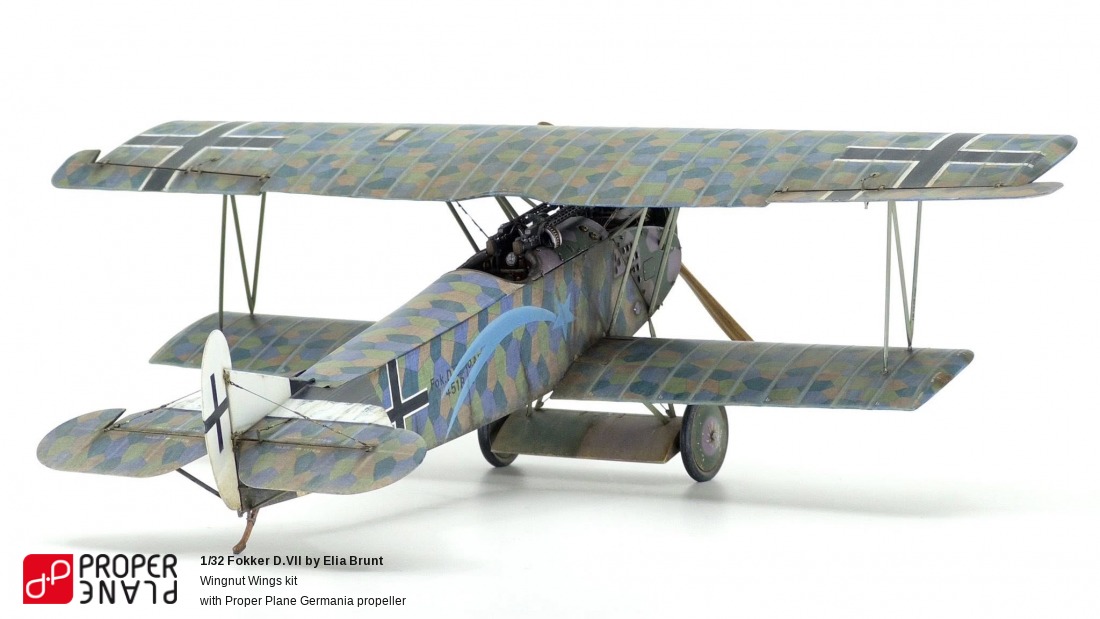 Fokker D.VII by Elia Brunt