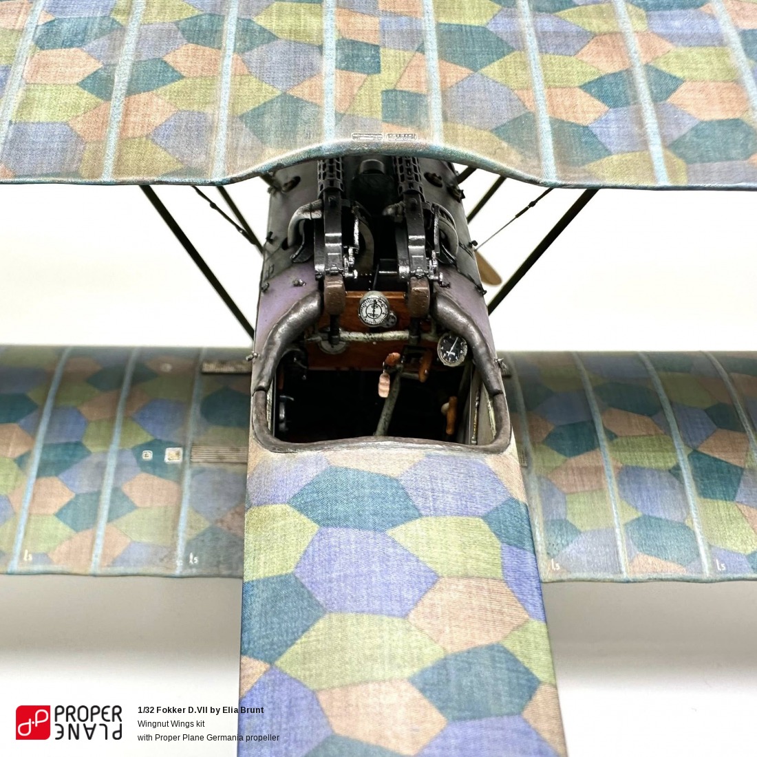 Fokker D.VII by Elia Brunt