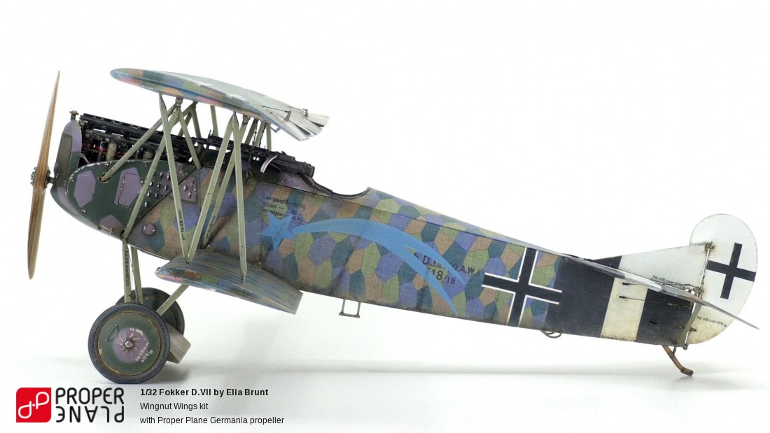 Fokker D.VII by Elia Brunt