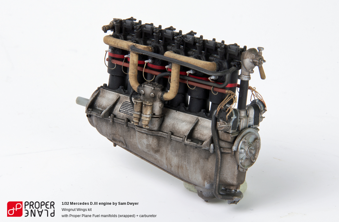 Mercedes D.III engine by Sam Dwyer