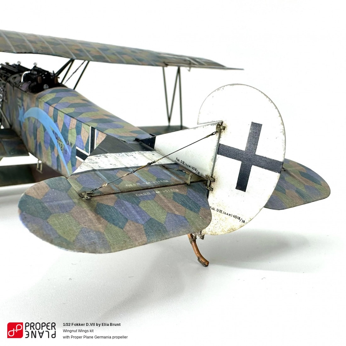 Fokker D.VII by Elia Brunt