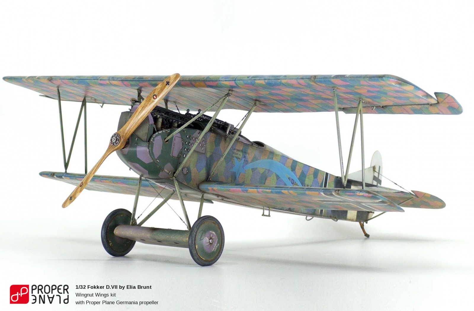 Fokker D.VII by Elia Brunt