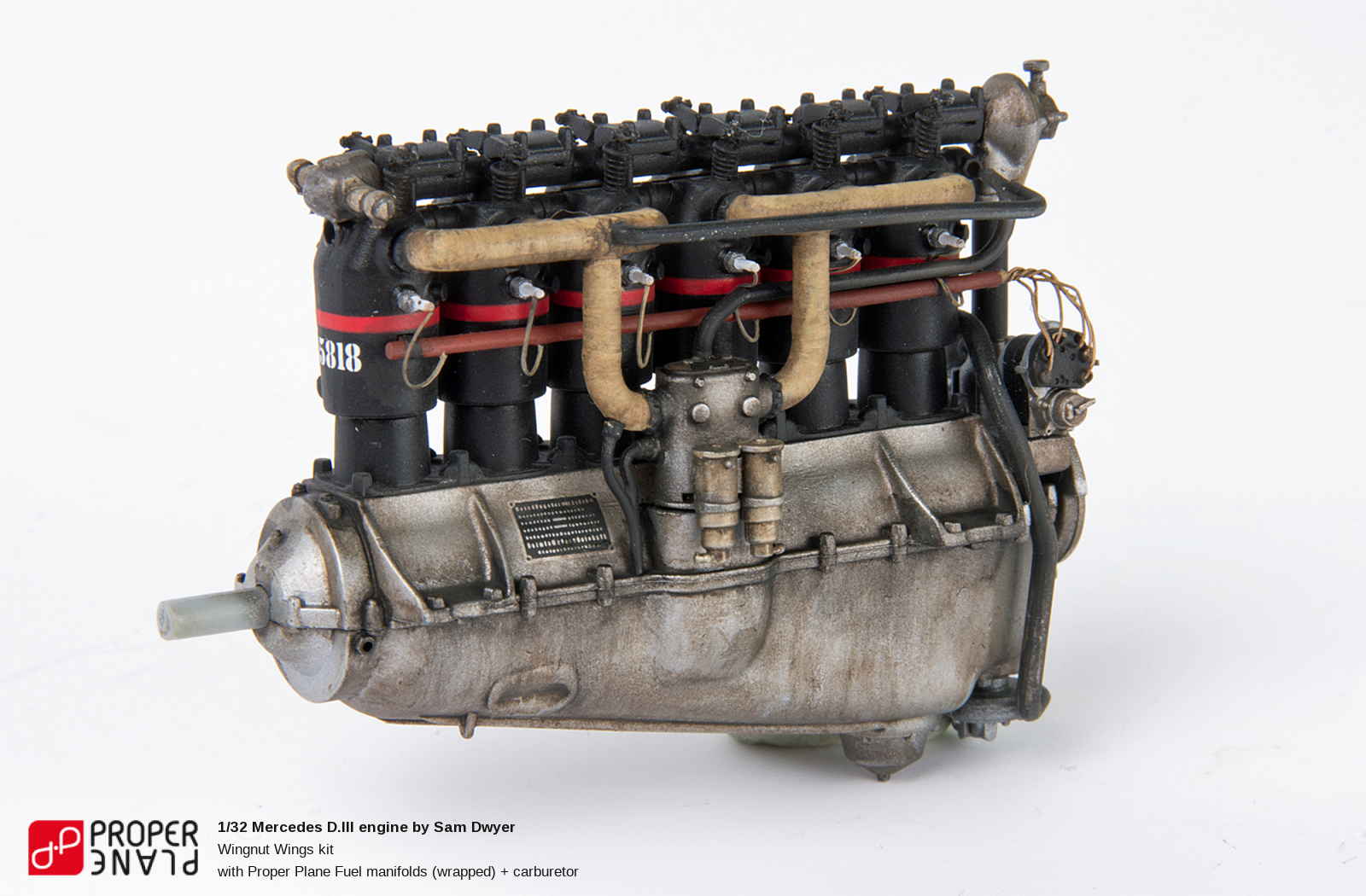 Mercedes D.III engine by Sam Dwyer