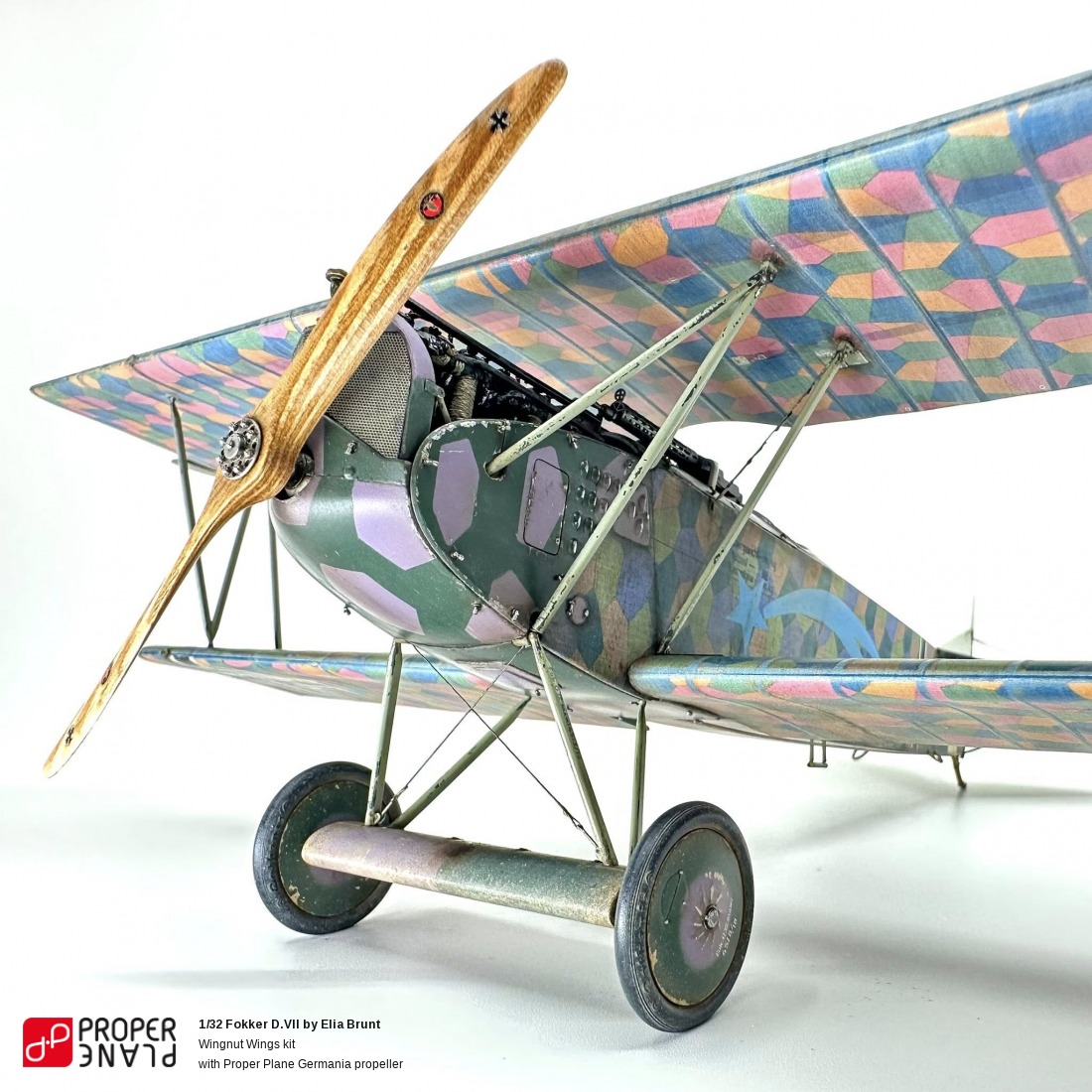 Fokker D.VII by Elia Brunt